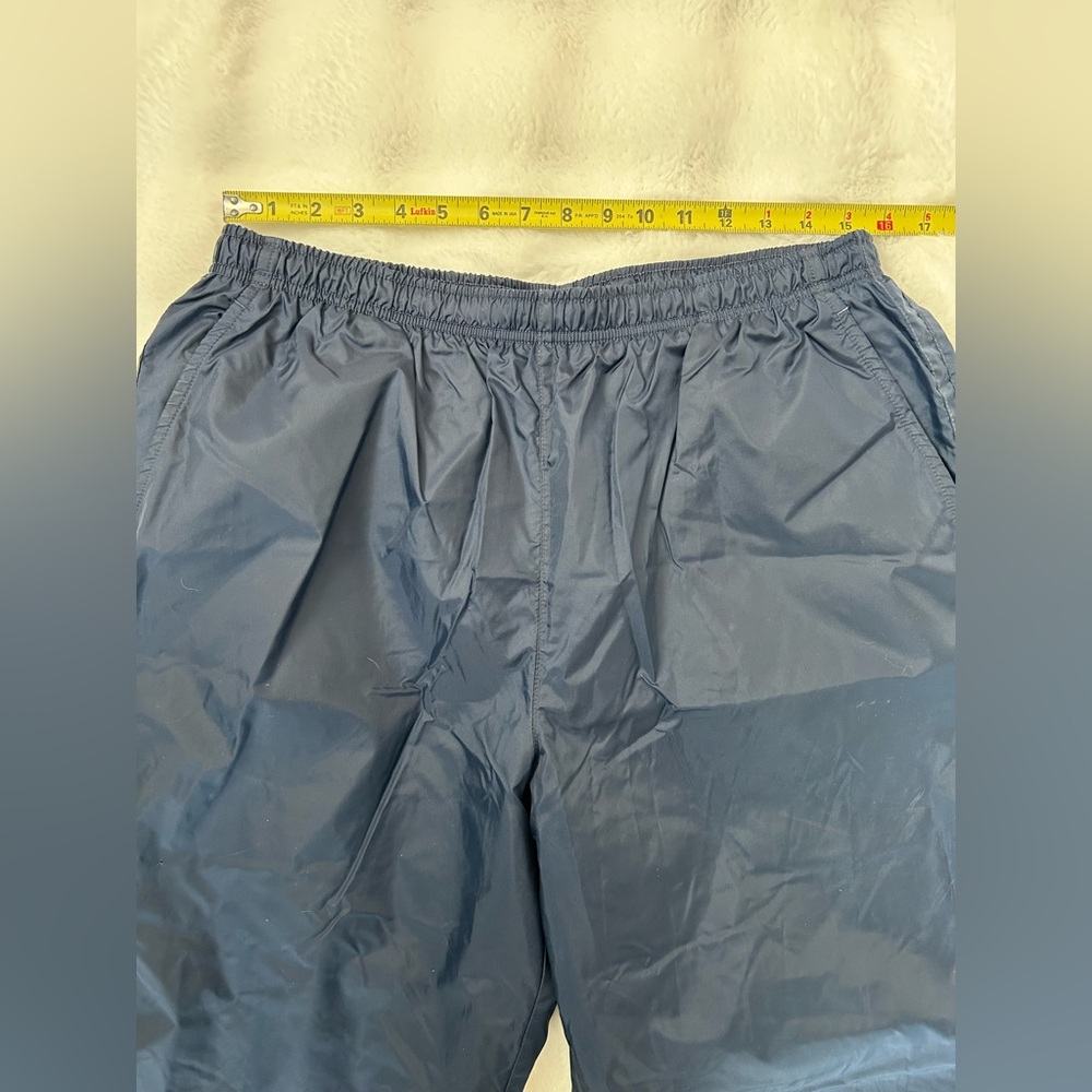 Nike Vintage Y2K Men's Navy Track Pants - Picture 2 of 6
